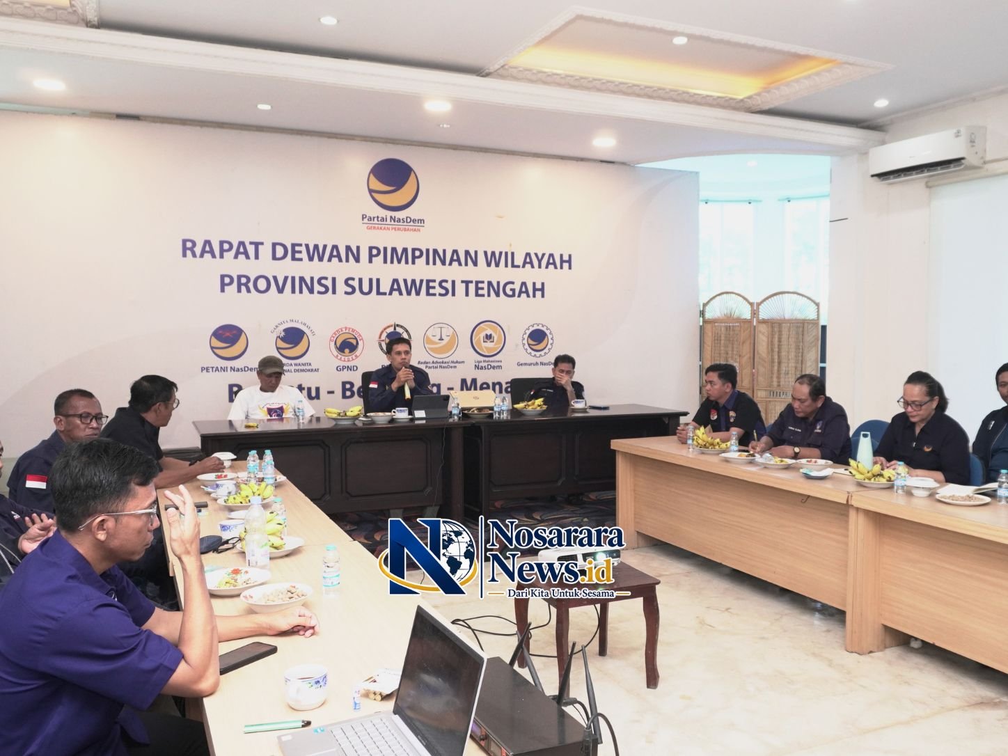 DPW NasDem Sulteng Luncurkan Program Baru